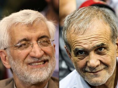 Eleição presidencial no Irã vai a 2º turno entre deputado Pezeshkian e diplomata Jalili