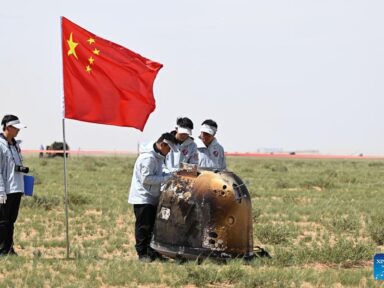 Retorno com sucesso de sonda torna China o 1º país a obter amostras do lado oculto da Lua