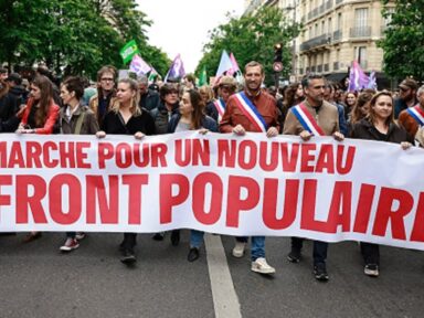 Frente Popular se compromete a derrubar cortes de Macron na aposentadoria dos franceses