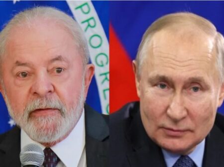 “Negociação de paz, só com presença da Rússia”, diz Lula em conversa telefônica com Putin