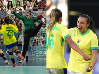 Brasil inicia jornada olímpica em Paris com vitórias no handebol e futebol feminino