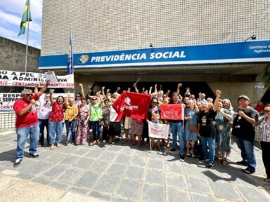 Servidores do INSS reagem contra ação do governo que tenta barrar greve na Justiça