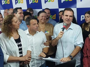 Eduardo Paes lidera corrida pela Prefeitura do Rio com 49% das intenções de voto, aponta Quaest