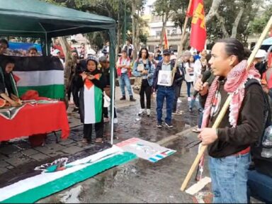 Solidários com a resistência palestina, guatemaltecos lembram 70 anos da invasão dos EUA