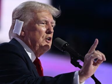 Trump foi à Convenção insistir que foi garfado em 2020 e destilar ódio racista a imigrantes