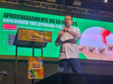 Boulos critica ‘gestão Titanic’ de Nunes e apresenta programa de investimento de R$ 50 bi em São Paulo