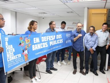Funcionários da Caixa e do Banco do Brasil na Bahia rejeitam aumento real de 0,7%