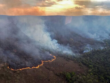 Flávio Dino determina que governo mobilize bombeiros e Força Nacional para combater incêndios