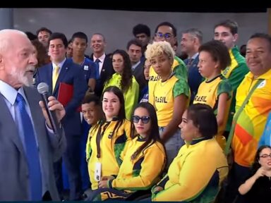 Lula parabeniza atletas paralímpicos pelo recorde histórico de medalhas: “deram um show”