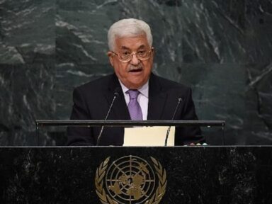“Parem de enviar armas ao crime de extermínio israelense”, exige o presidente palestino na ONU
