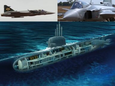 Defesa destina R$ 2,5 bi para o submarino nuclear, e vai adquirir caças Grippen em 2025