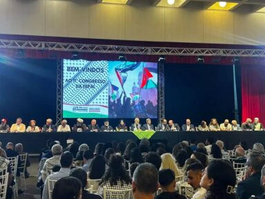 Repúdio ao genocídio e apartheid de Israel marca o 11º Congresso da Federação Palestina do Brasil