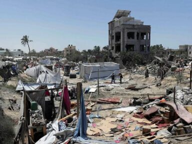 Bombardeio de Israel contra Bet Lahia, na Faixa de Gaza, assassina mais 87 palestinos
