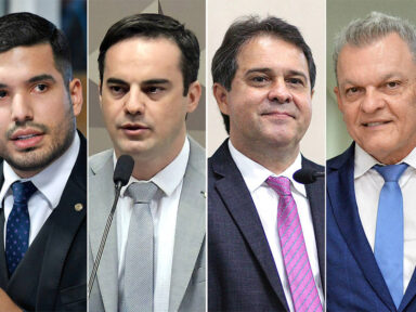 Real Time Fortaleza: Evandro (PT) 26%, André (PL) 25%, Capitão Wagner (União) 19% e Sarto (PDT) 16%