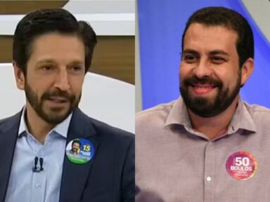 Na primeira pesquisa do 2º turno, Datafolha aponta que Nunes tem 55% e Boulos 33%