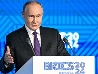 “O BRICS é hoje o motor do crescimento global”,  afirma Putin
