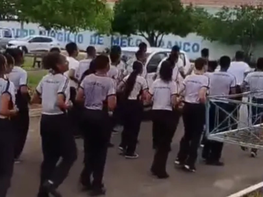 “Se eu não te matar, eu vou te prender”: Escola Cívico-Militar de Tocantins obriga alunos a puxar canto de ódio