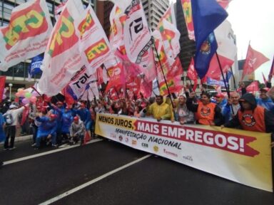 “Manter aumento dos juros seria trágico para o povo brasileiro”, afirmam dirigentes sindicais