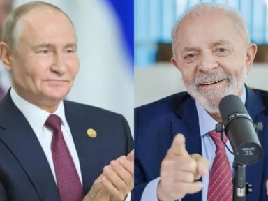 Lula e Putin discutem aumento do comércio e investimentos do BRICS