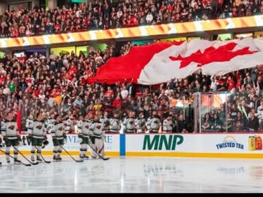 Canadenses vaiam hino dos EUA nos estádios em repúdio à guerra de tarifas de Trump