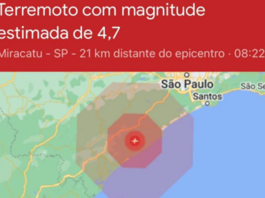 Google espalha falso alerta de terremoto no Brasil e gera temor na população