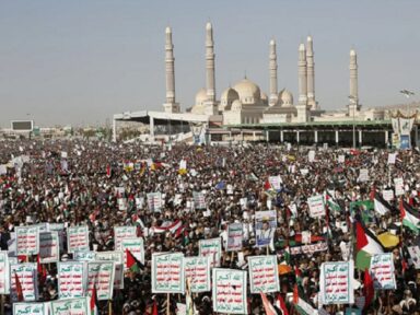 Milhões nas ruas do Iêmen repudiam ataques dos EUA e manifestam apoio a Gaza