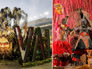 Vai-Vai “devora” Zé Celso e Gaviões das máscaras africanas são destaques do 2º dia do Carnaval