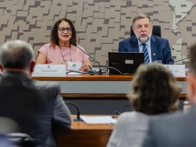 No Senado, Luciana Santos destaca papel do MCTI no desenvolvimento do país