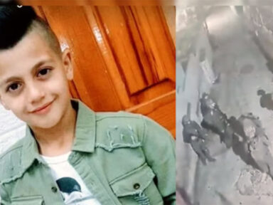 Criança palestina é assassinada pelas costas por tropa israelense na Cisjordânia