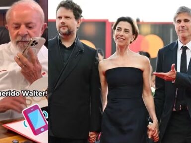 Lula parabeniza Walter Salles e convida toda a equipe para uma visita