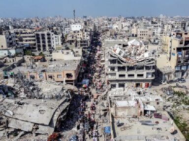Plano árabe de reconstruir Gaza com palestinos tem apoio de Inglaterra, França, Alemanha e  Itália