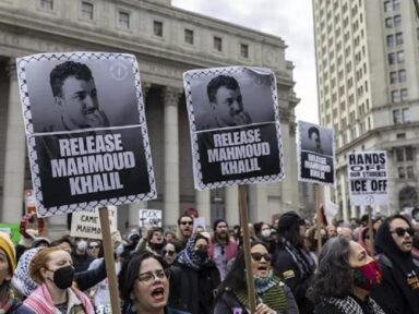 “Prisão de estudante pró-Palestina é volta do macartismo”, afirmam defensores de Khalil