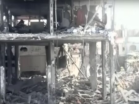 Genocida Netanyahu  explode o único hospital de combate ao câncer em Gaza