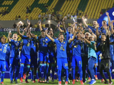 Brasil vence a Colômbia nos pênaltis e é bicampeão do Sul-Americano Sub-17