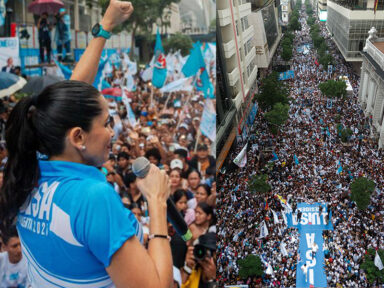 Luisa González encerra campanha em Guayaquil: “ato de amor pela Pátria” contra submissão aos EUA