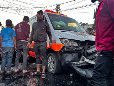 75% das ambulâncias de Gaza estão paradas por falta de combustível, denuncia Defesa Civil