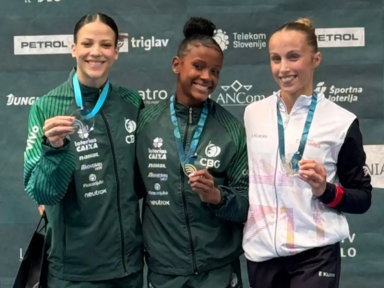 Brasil conquista dois ouros na Copa do Mundo de Ginástica Artística, na Eslovênia