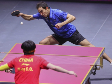 Hugo Calderano conquista prata inédita no Mundial de Tênis de Mesa