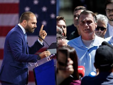 Bolsonaro gasta R$ 8 mi da vaquinha, maior parte com a vagabundagem de ’03’ nos EUA