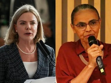 Senadores bolsonaristas agridem Marina; Gleisi repudia e apoia a ministra