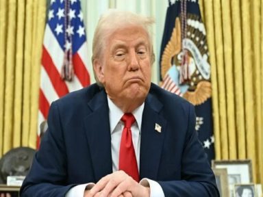 PIB dos EUA tem queda de 0,5% nos três primeiros meses do mandato de Trump