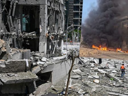 Míssil iraniano destrói sede da Microsoft e incendeia centro militar sionista em Berseba