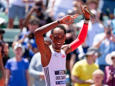 Alison vence campeão olímpico e conquista o ouro na Diamond League Eugene 2025