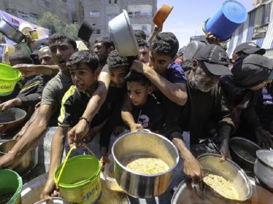 170 organizações humanitárias denunciam matadouro israelense que extermina famintos em Gaza