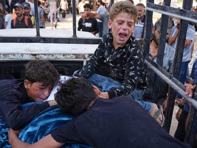 Fascistas israelenses matam em 48 horas mais 96 palestinos famintos na fila por saco de farinha