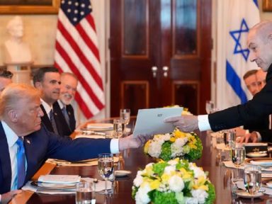 Genocida Netanyahu vai a Washington sugerir o Nobel da Paz para Trump