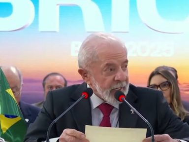 Lula condena no BRICS “matança indiscriminada de civis inocentes” em Gaza