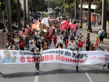 Tribunal de Justiça nega ação da Prefeitura de BH para barrar greve de professores