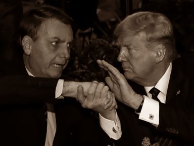 Nunca esteve tão explícita a traição de Bolsonaro ao Brasil