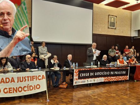 Pappe condena “genocídio e limpeza étnica praticados por Israel contra os palestinos”